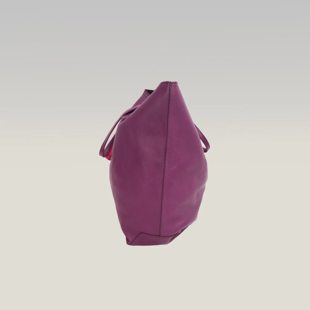 Loewe Nappa Anagram Tassel Tote in Purple, photo 5