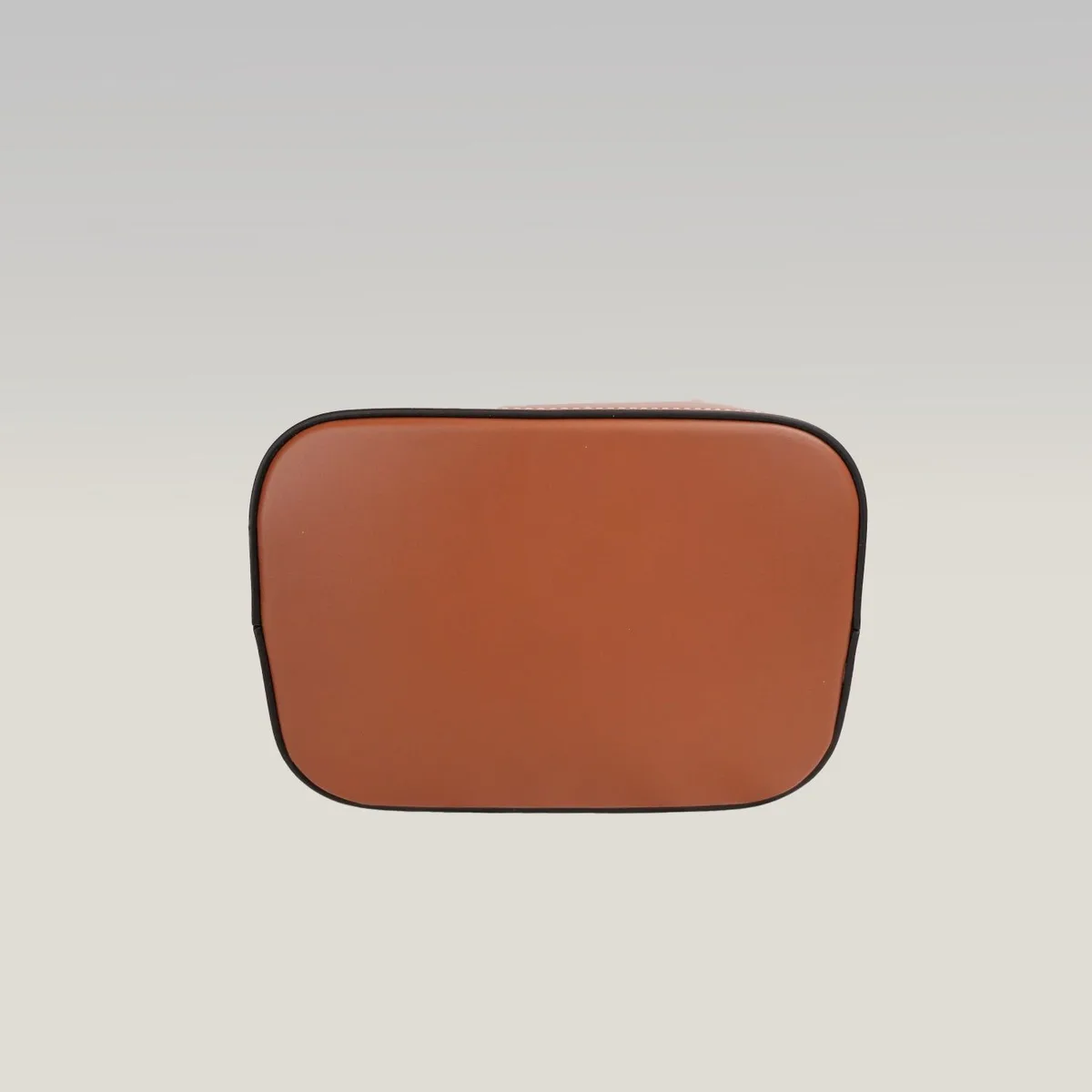 Celine Small Bucket Cuir Triomphe in Natural e Tan, foto 6