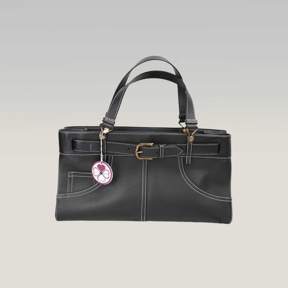 Dior Vintage Horizontal Tote in Schwarz, Foto 2