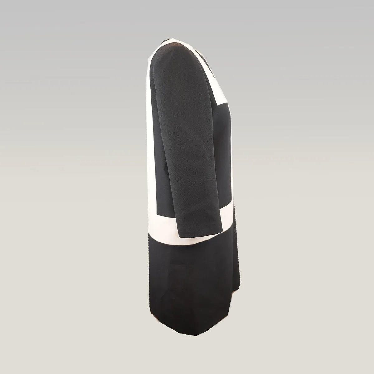 Dior Wool and Silk Dress in Black and White, photo 3