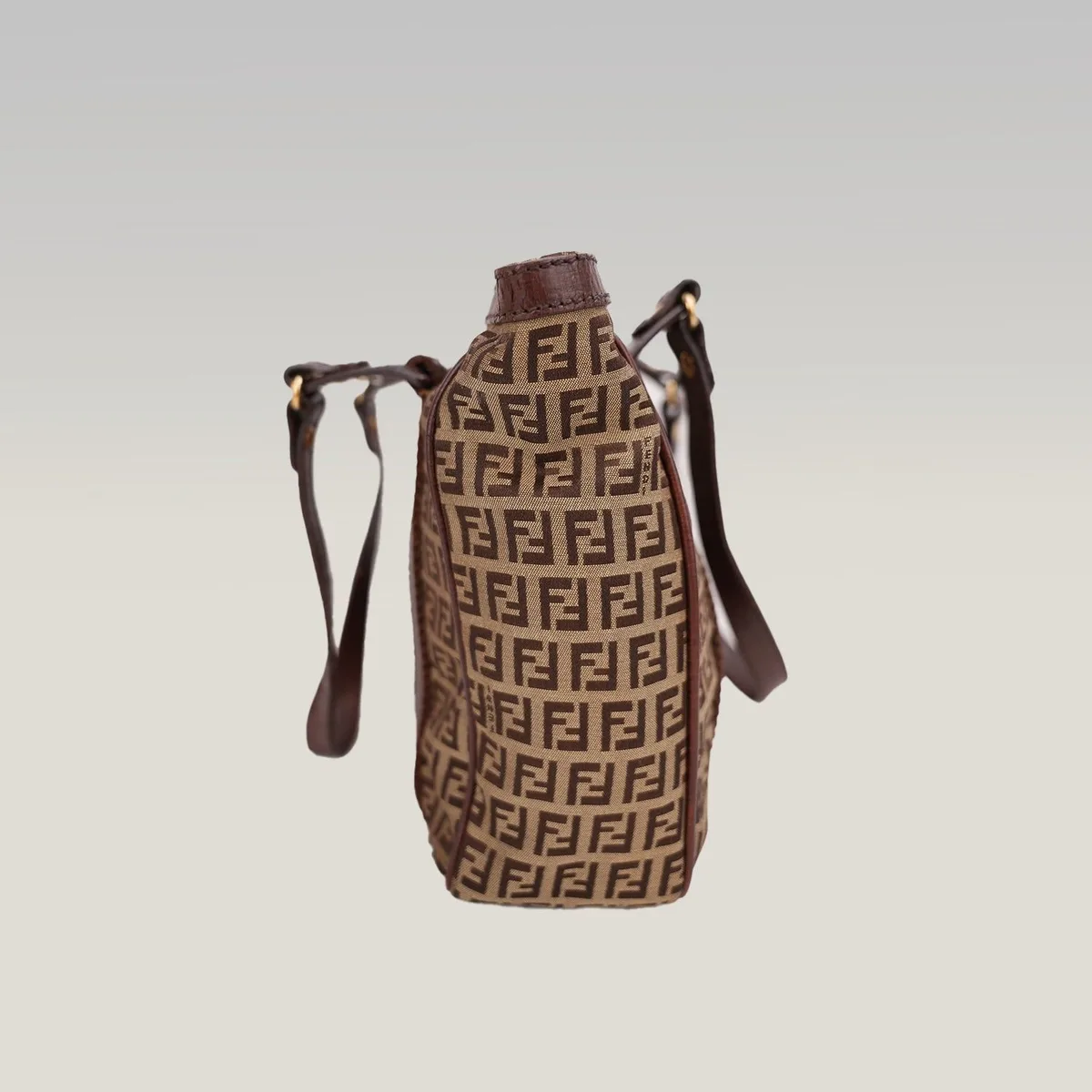 Fendi Zucca X-Tote in Braun, Foto 5