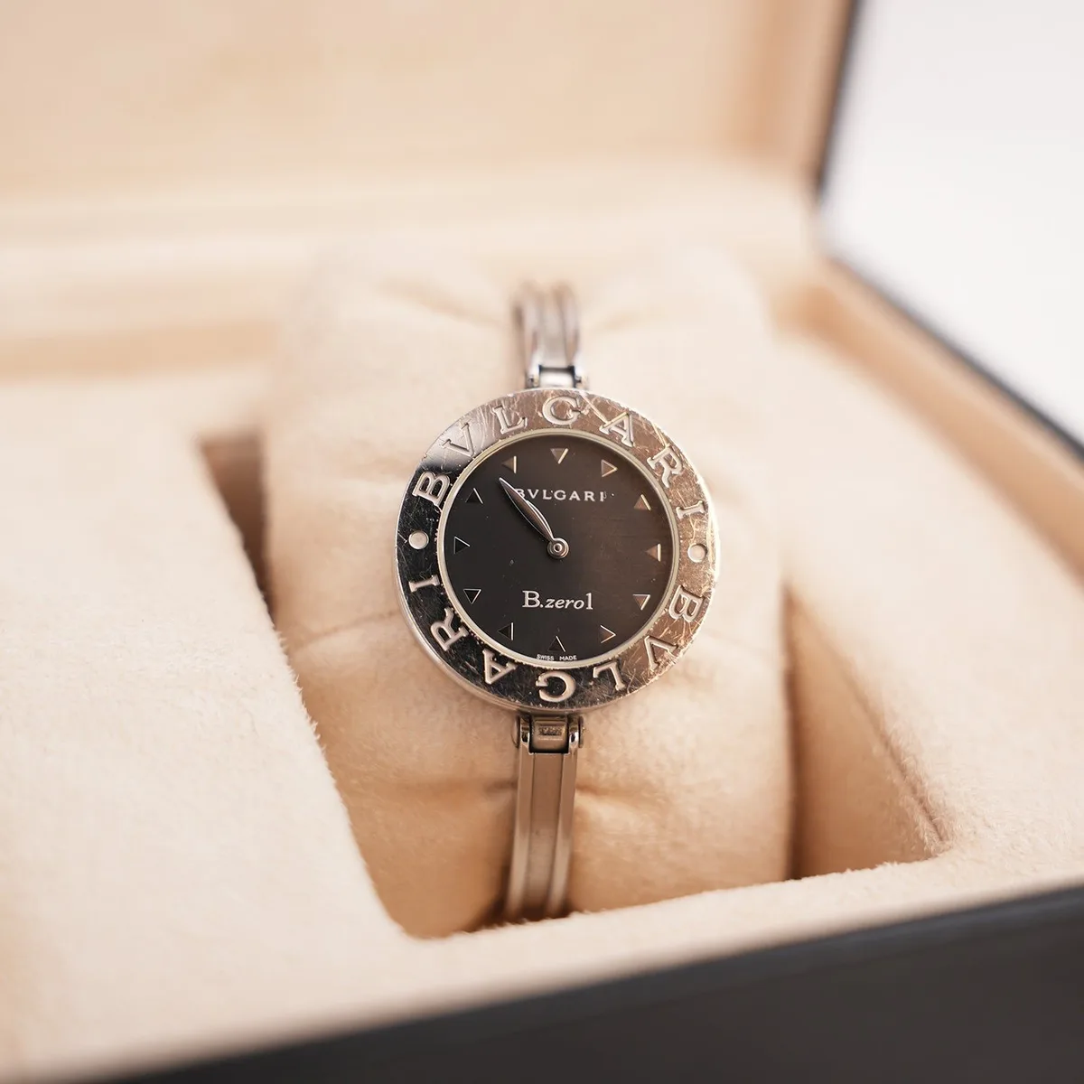 Bvlgari B.zero1 in Stainless Steel with Black Dial, photo 4