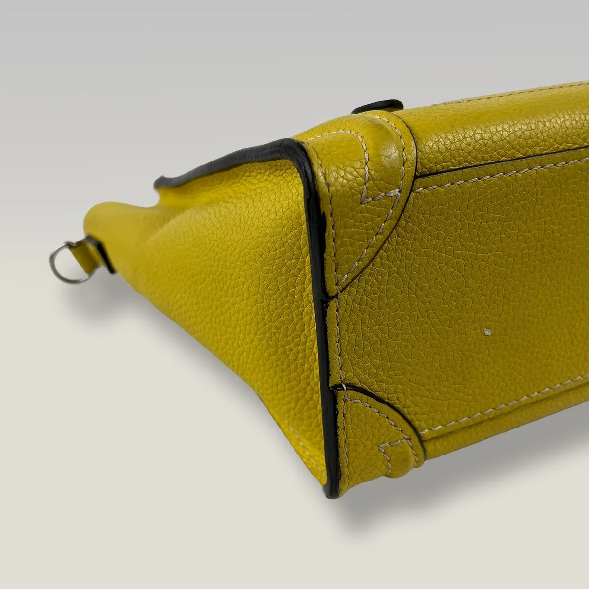 Celine Nano Luggage in Yellow, photo 6