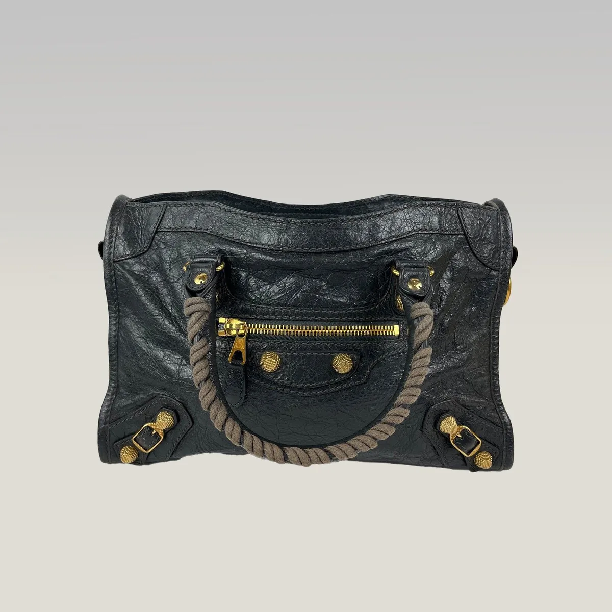 Balenciaga Classic Motorcycle nera, foto 2