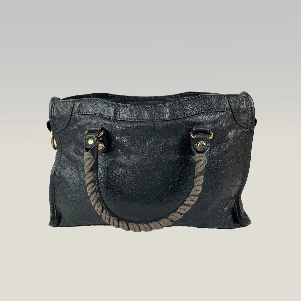 Balenciaga Classic Motorcycle nera, foto 3