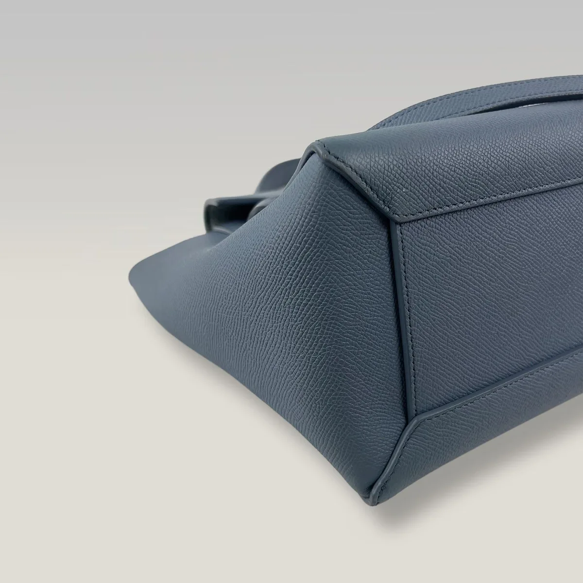 Celine Belt Bag Micro in Dusty Blue, photo 6