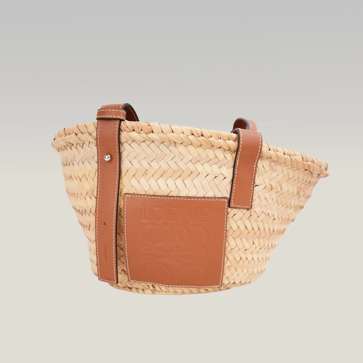 Loewe Basket Bag Medium in Hellbraun, Foto 2