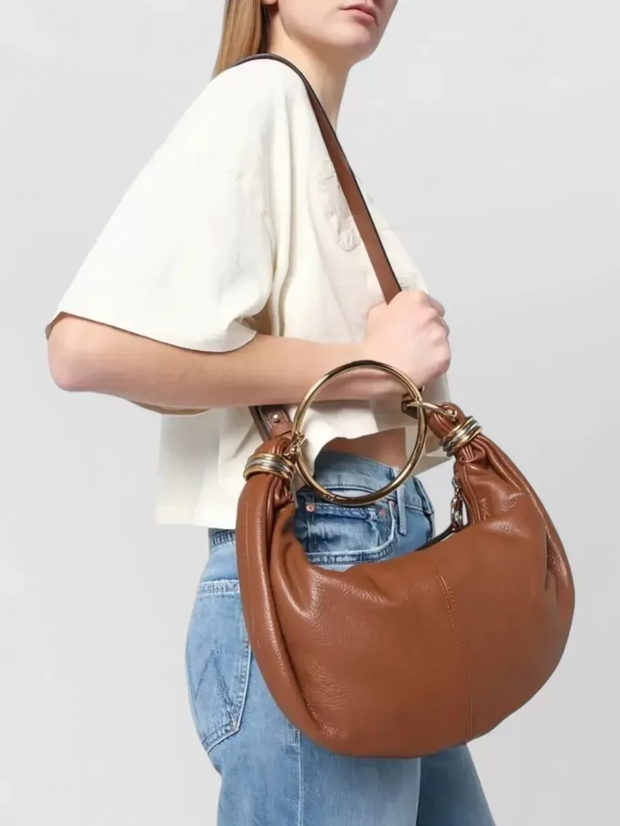 Chloé Bracelet Bag marrone, foto 2
