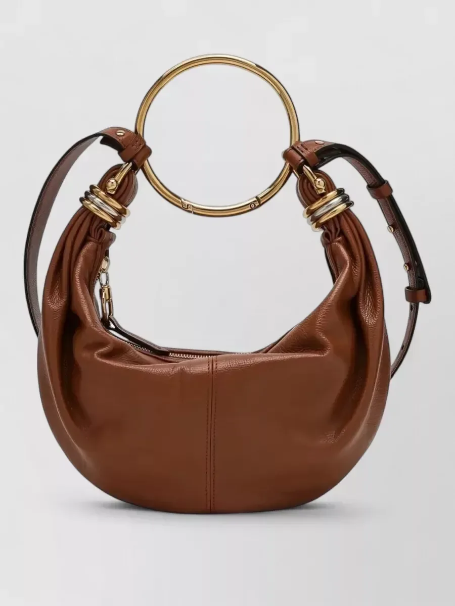 Chloé Bracelet Bag marrone, foto 3