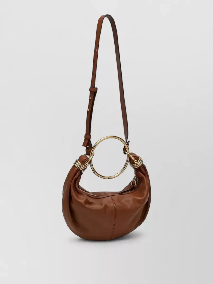 Chloé Bracelet Bag marrone, foto 4