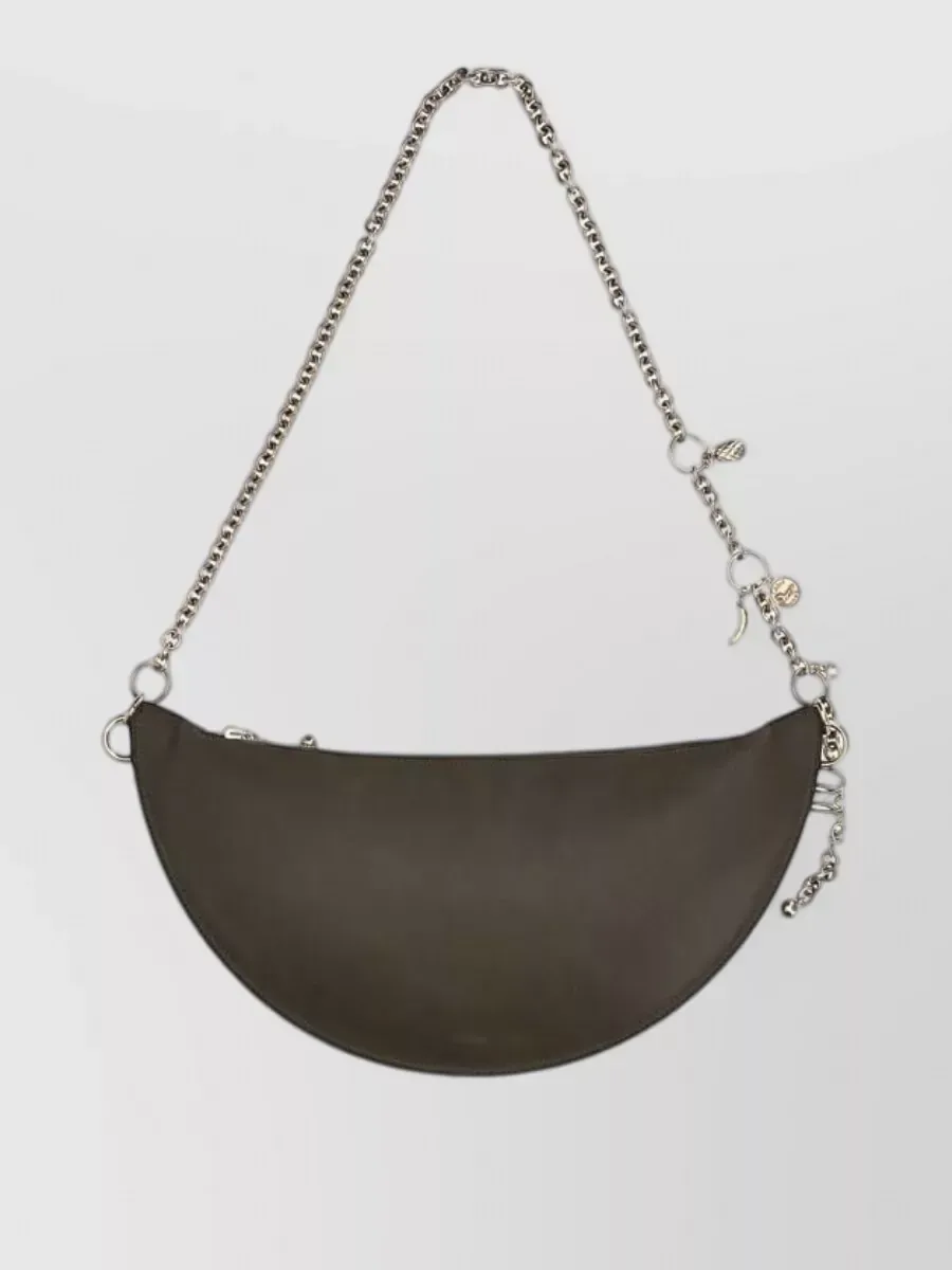 Chloé Icons Half-Moon Shoulder Bag in Dunkelbraun, Foto 1
