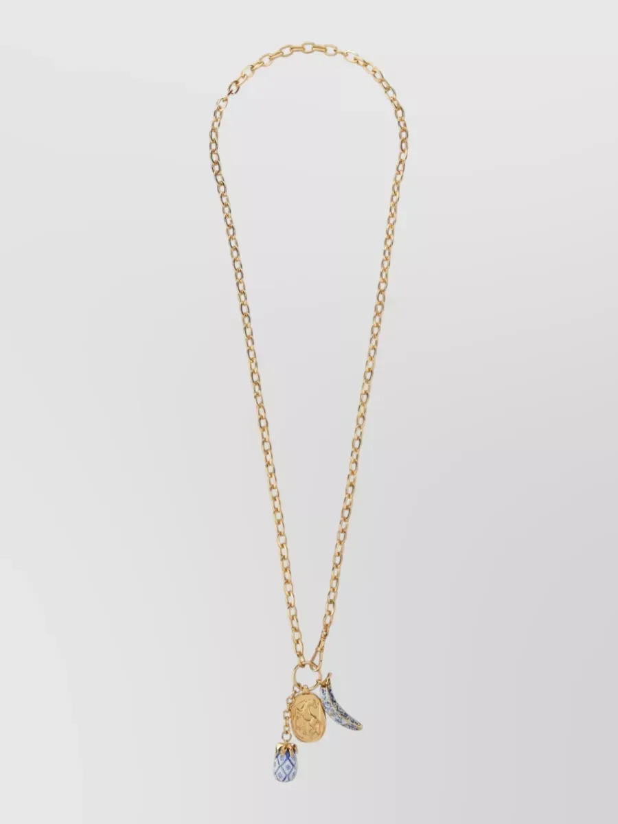 Chloé Charm Necklace em Dourado, foto 1