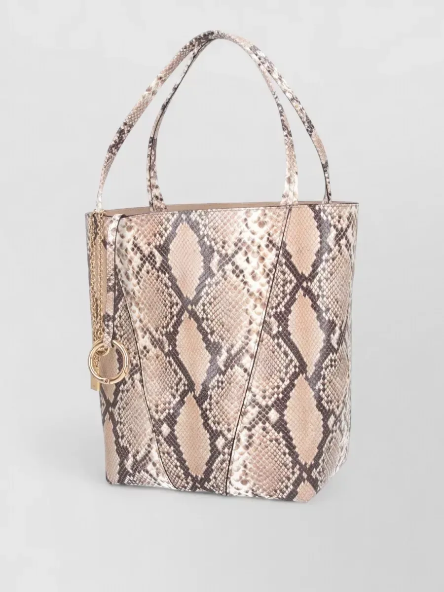 Chloé Bucket Bag em Bege, foto 3