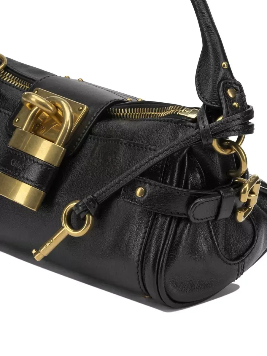 Chloé Paddington Small in Schwarz, Foto 4