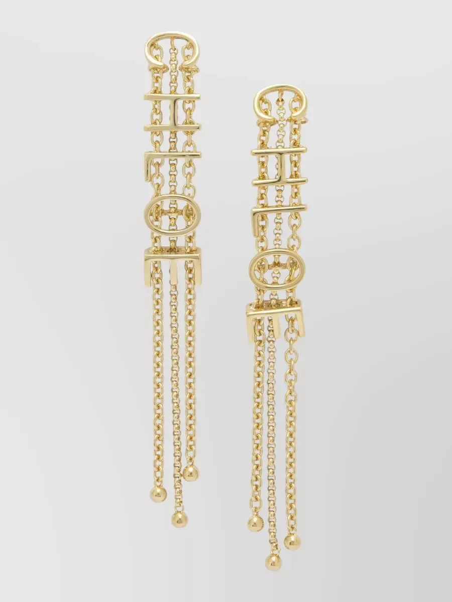 Chloé Chain-Link Ohrhänger in Gold, Foto 1