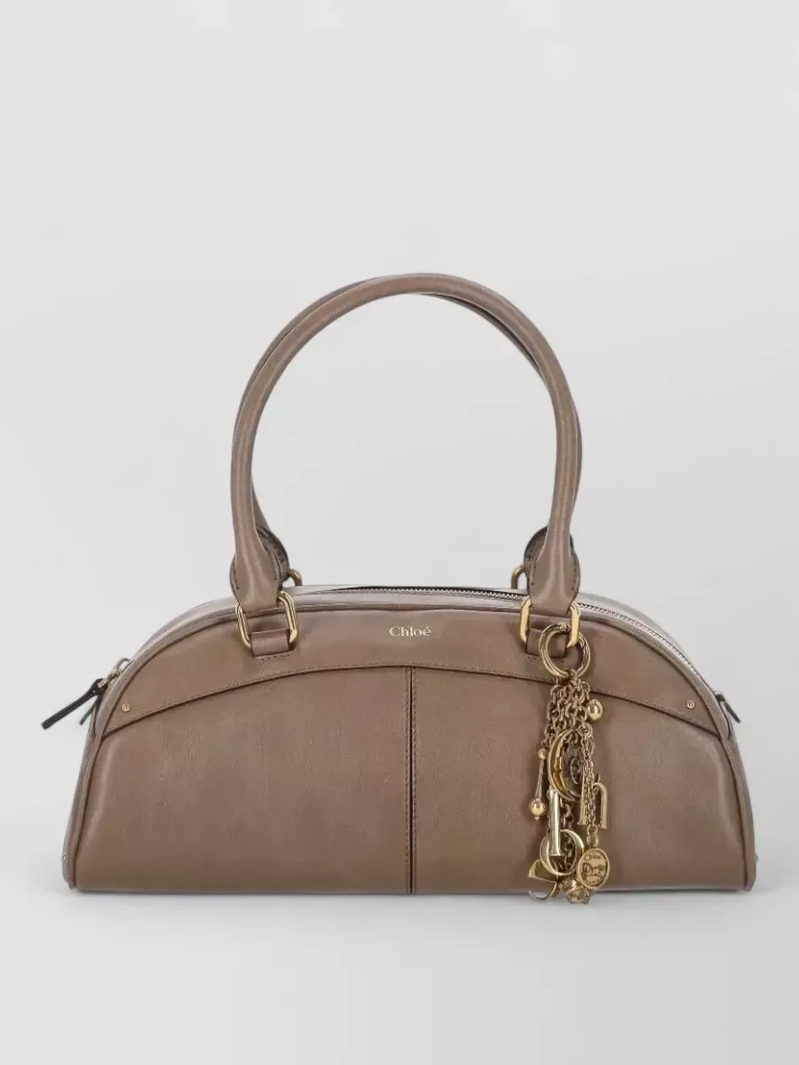 Chloé Bowling Bag in Taupe, photo 1