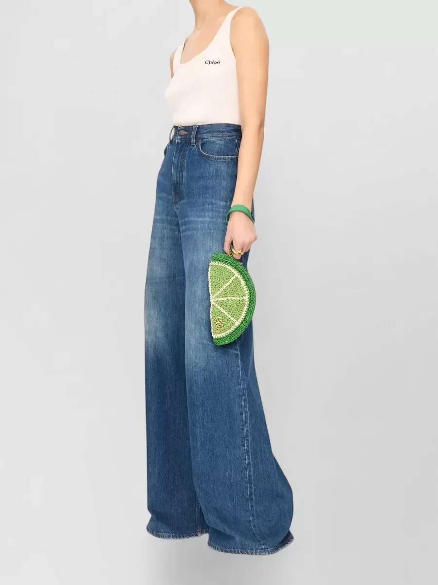 Chloé Tropicus Mini Clutch in Green, photo 2