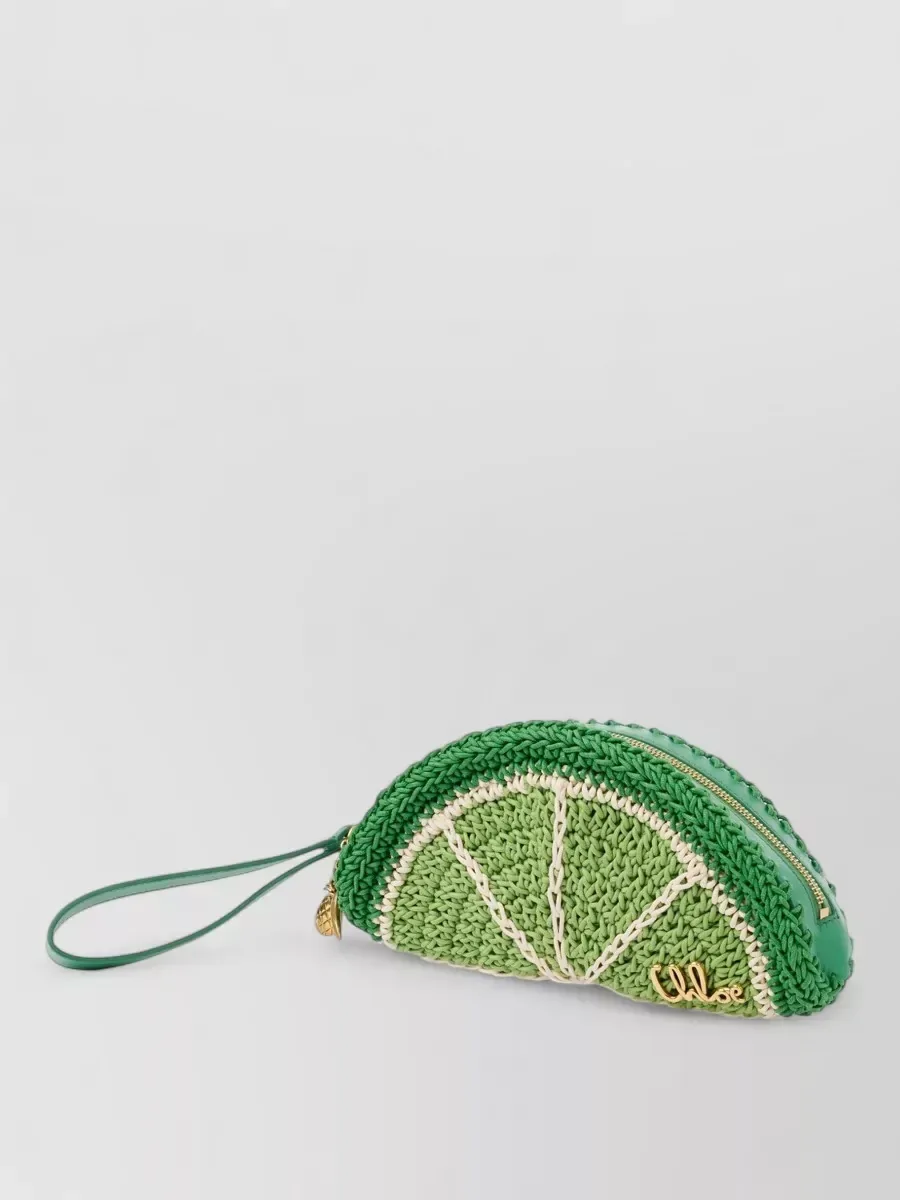 Chloé Tropicus Mini Clutch in Green, photo 3