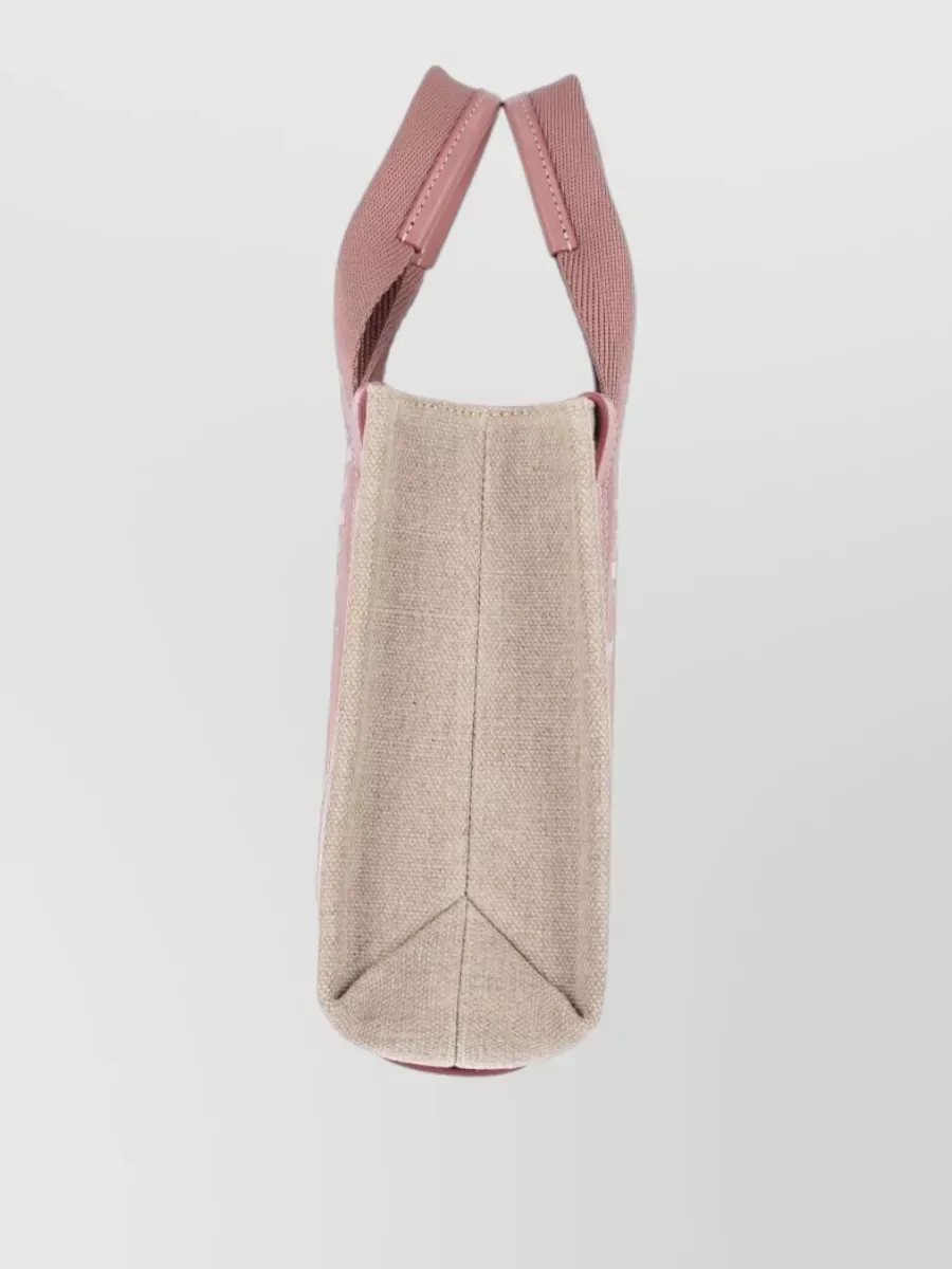 Chloé Linen Beach Bag beige, foto 3