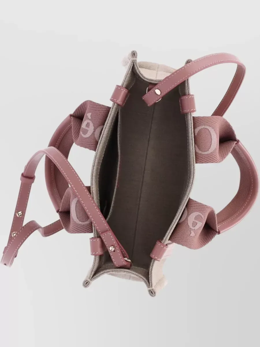 Chloé Linen Beach Bag beige, foto 4