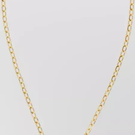 Chloé Charm Chain Necklace in oro, dettaglio
