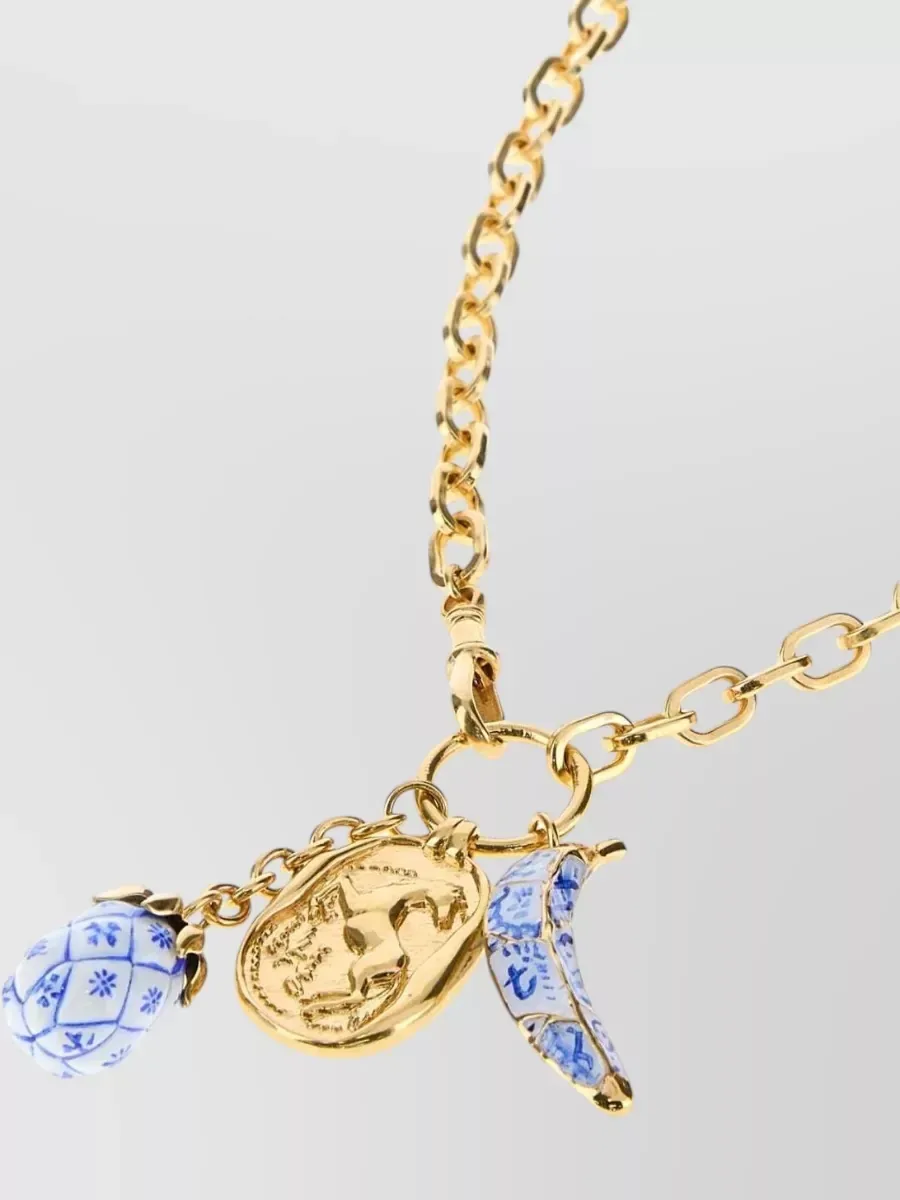 Chloé Charm Chain Necklace in oro, foto 2