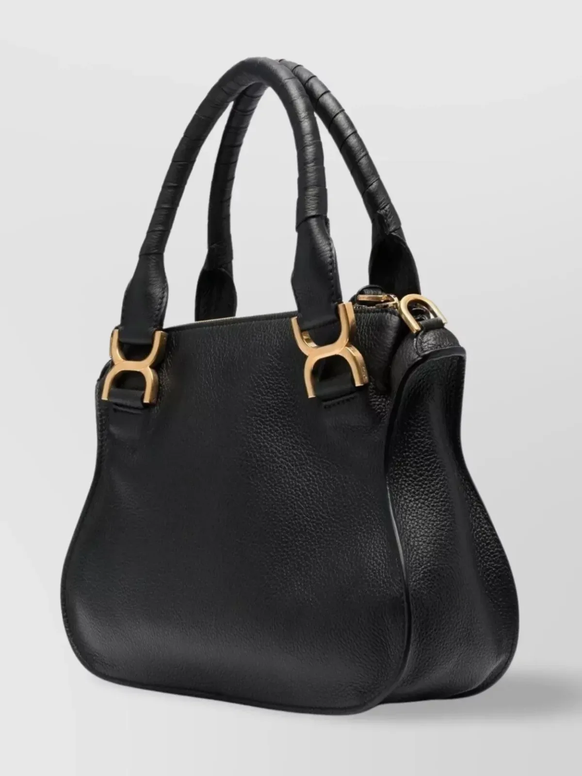Chloé Marcie Small Schultertasche in Schwarz, Foto 2