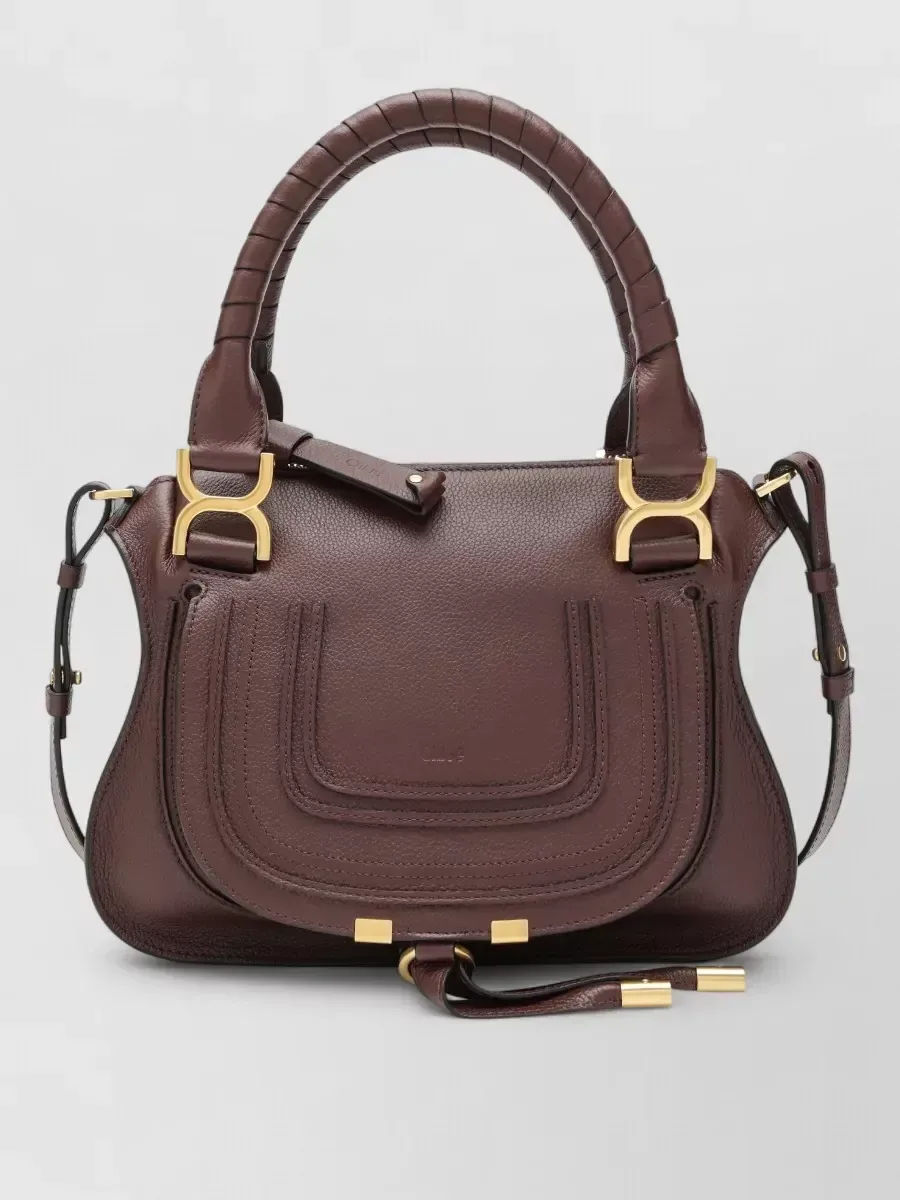 Chloé Marcie Small Schultertasche in Braun, Foto 1