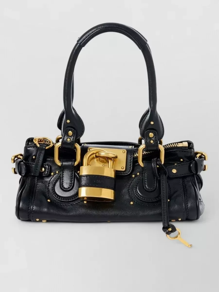 Chloé Paddington Small Shoulder Bag in Black, photo 1