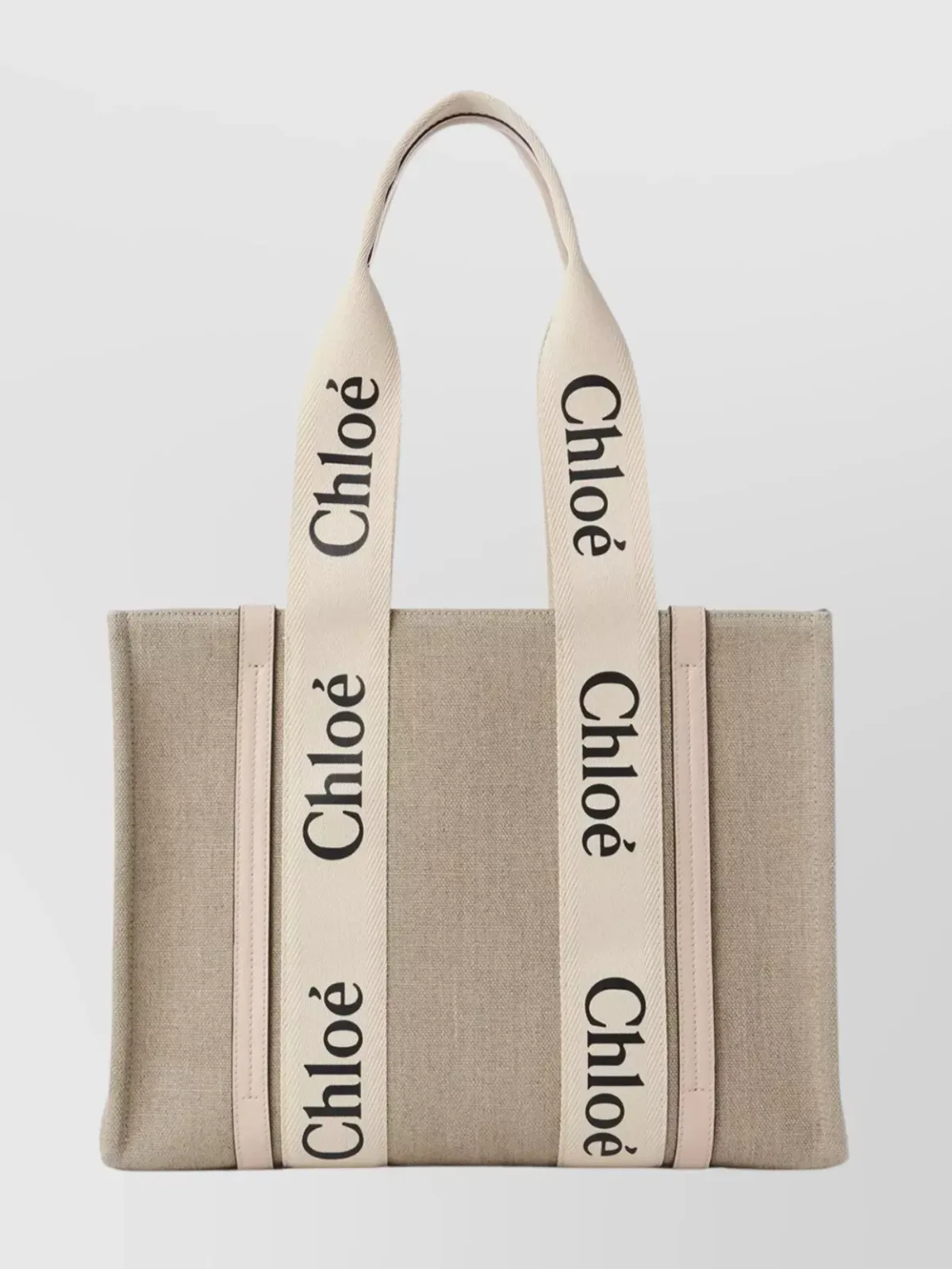 Chloé Woody Medium in Beige, photo 1