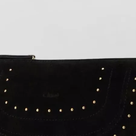 Chloé Mini Marcie in Black, detail