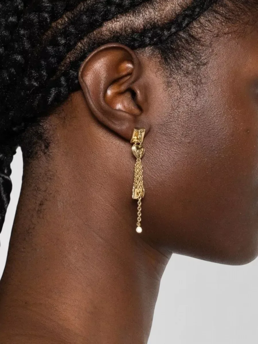 Chloé Paddington Mini Earrings in Gold, photo 2