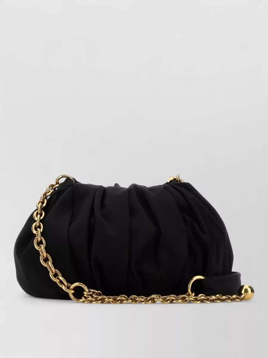 Pochette Chloé Ruched en noir, vue 2