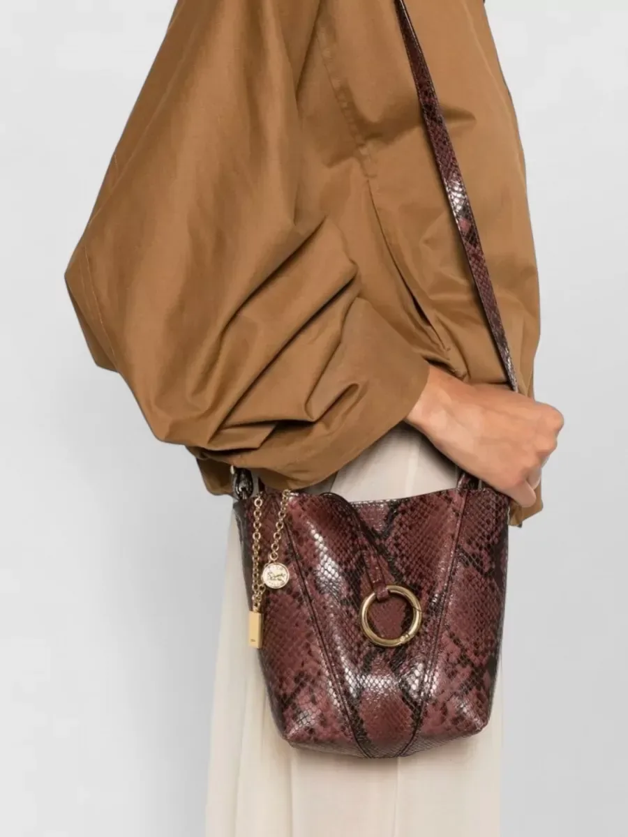 Chloé Spin Bucket in Burgundy, photo 2