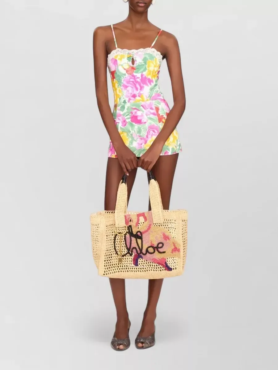 Chloé Summer Banana East West in Beige, photo 2