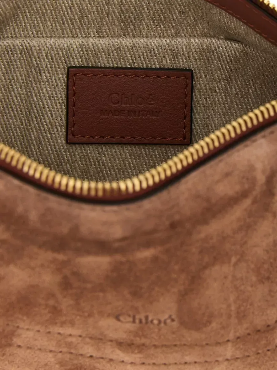 Chloé Marcie Mini Clutch in Brown, photo 4
